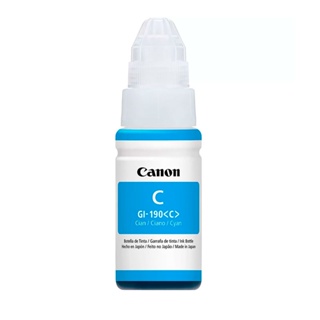 Garrafa de tinta Canon GI190C Ciano 70ml em Oferta na Shopee