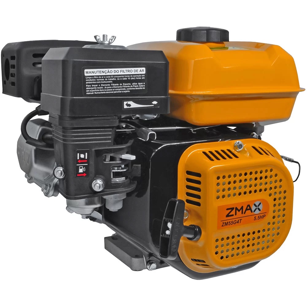 Motor a Gasolina Partida Manual 5.5Hp 4 Tempos Zmax ZM55G4T