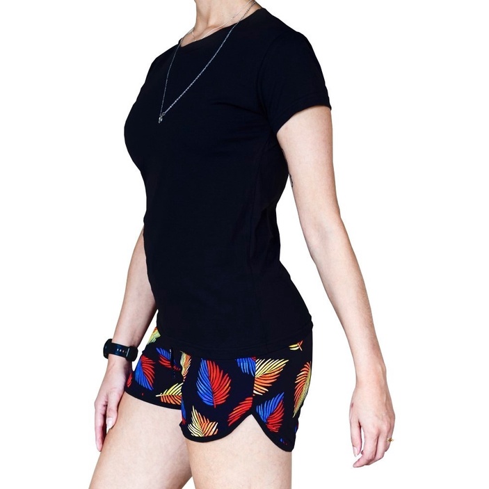 Camiseta Feminina Blusinha Moda Básica Algodão Confort Line