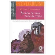 Livro Infanto Juvenis Sonho de uma Noite de Verão Série Recontar Juvenil