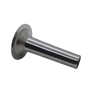 Funil inox boca Nº 5 para moedor de carne elétrico manual embutidos linguiça charcutaria em Oferta na Shopee