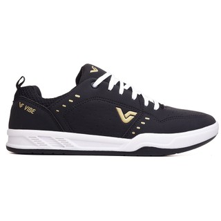 Tênis Vibe Orbit Masc Preto / Dourado em Oferta na Shopee