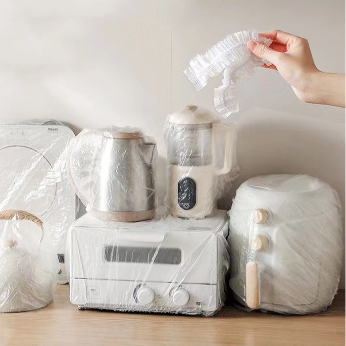 20 Pcs Grande Capa De Pó Descartável Espessada Aparelho Doméstico Película Protetora Universal Móveis De Cozinha À Prova D'água