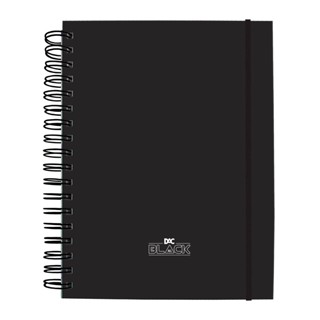 Caderno Smart Colegial 10 Matérias All Black DAC