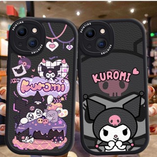 Caixa Para Samsung Galaxy A50 A30S A30 A20 A51 A71 A31 A22 4G A32 5G M31 Slim PU Couro Kuromi Pele De Cordeiro Macia TPU Proteção Total À Prova De Choque Luxo