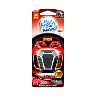 Odorizante de Painel New Fresh Max Very  2 Refis em Oferta na Shopee