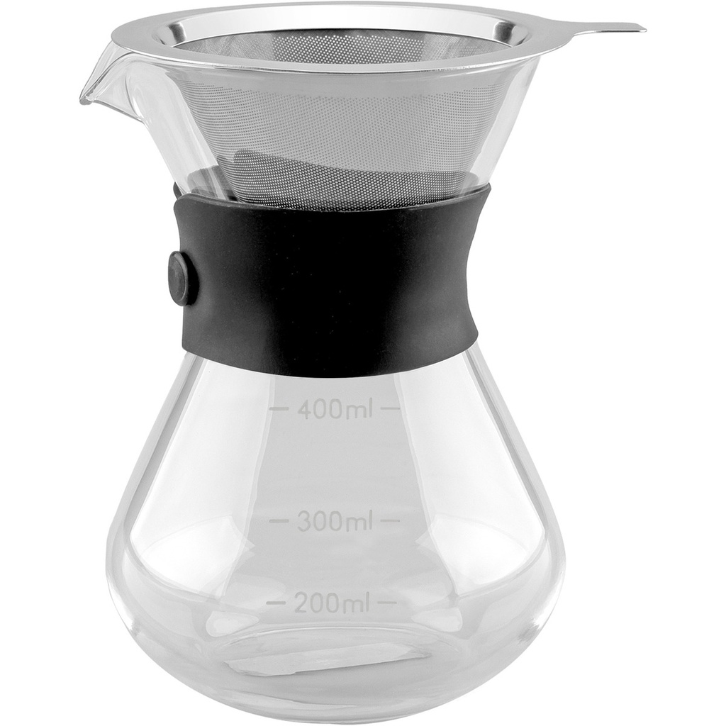 Cafeteira Expressa Tramontina Borosilicato C/ Filtro 0,4L