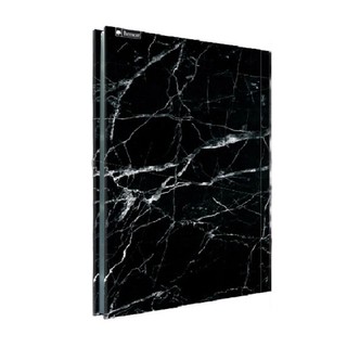 Pasta catálogo ofício 0252-3 Mineral Black com 25 plásticos Hemon em Oferta na Shopee
