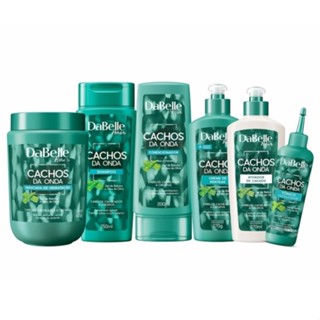 Kit Tratamento Capilar Dabelle Cachos da Onda + 2 Finalizadores 270g (6 Itens)