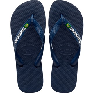 Chinelo Havaianas Brasil Logo Marinho