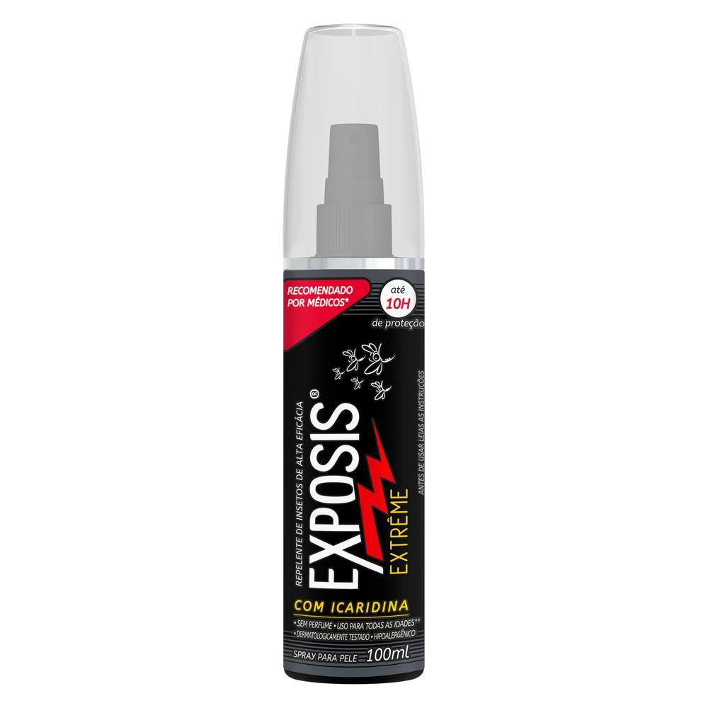 Repelente Spray Exposis Sem Perfume Extreme 100ml