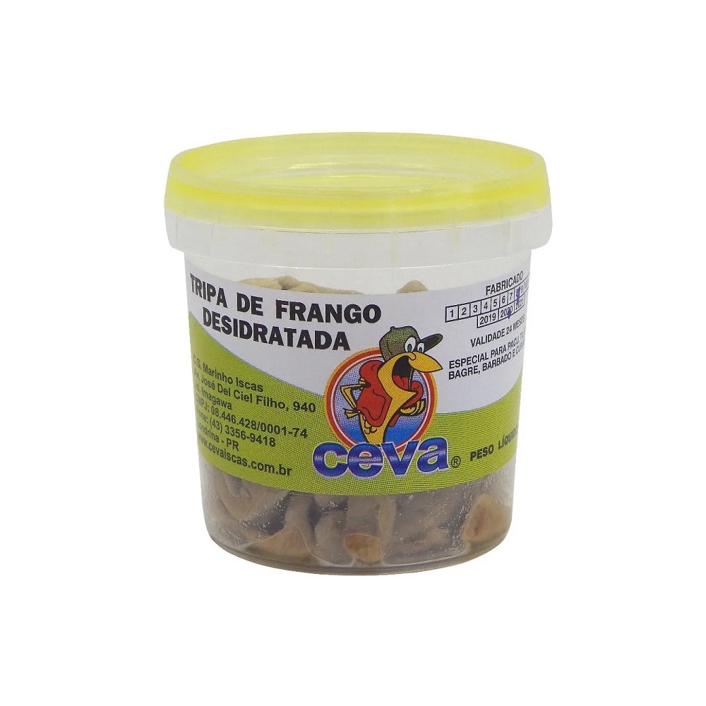 Tripa de Frango Desidratada 120g Ceva Iscas