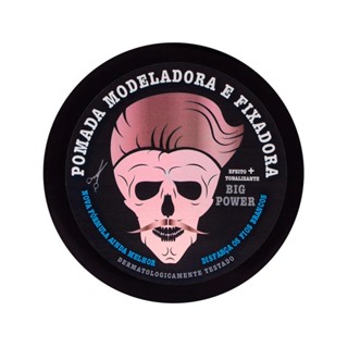 POMADA MODELADORA FIXADORA TONALIZANTE BIG POWER STUDIO HAIR 120G