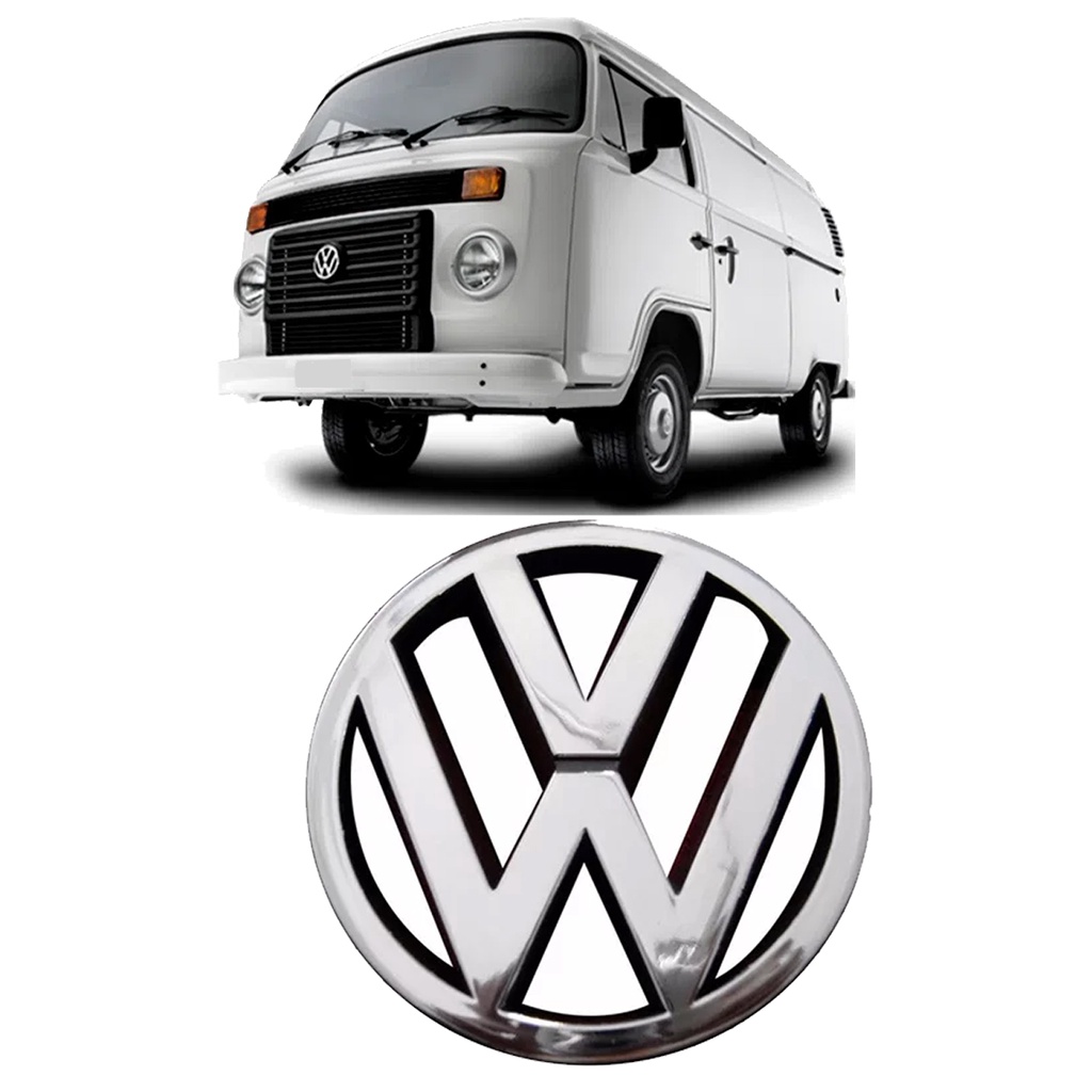 mall inline badgeEmblema Dianteiro Volkswagen Gol Voyage Saveiro G5 2008 2009 A 2012 Cromado