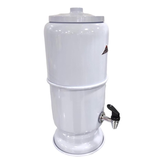 Filtro De 5 L , Aluminio, Com Vela Para Reposicao - Vermelho