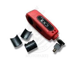 Trava Moto Manete Antifurto Punho Para Freio E Acelerador