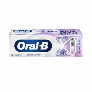 Creme Dental Oral-B 3D White Perfection 102g em Oferta na Shopee