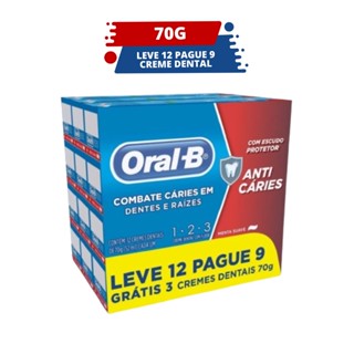 Creme Dental Oral B Leve 12 e Pague 9 - 70g