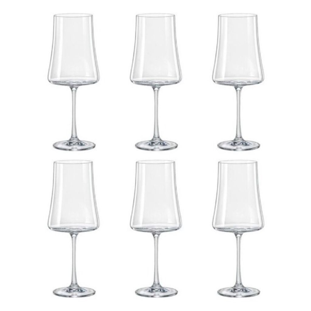 6 Taças para Água Xtra em Cristal 560ml Bohemia - Home & Living