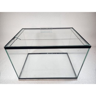 aquário amplo e bonito para peixes 30 litros 40x25x30 em Oferta na Shopee