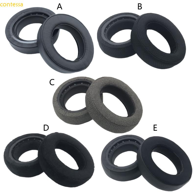 contessa 1Pair Earpads Para Fones De Ouvido Corsair HS50 Pro HS60 HS70 De Espuma Elástica Almofada De Esponja R
