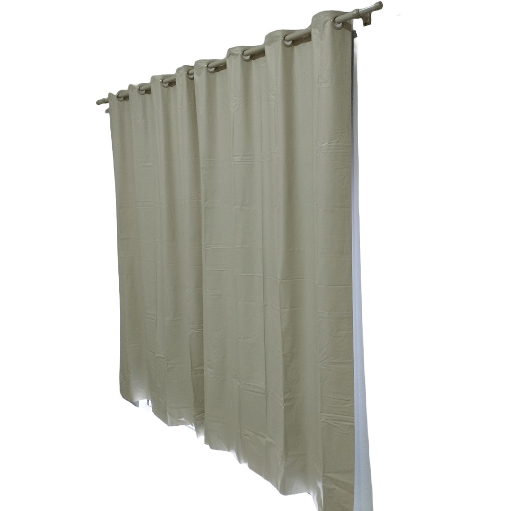 CORTINA BLACKOUT DE PVC 2,00x1,35 PARA VARÃO  DE 2 METROS