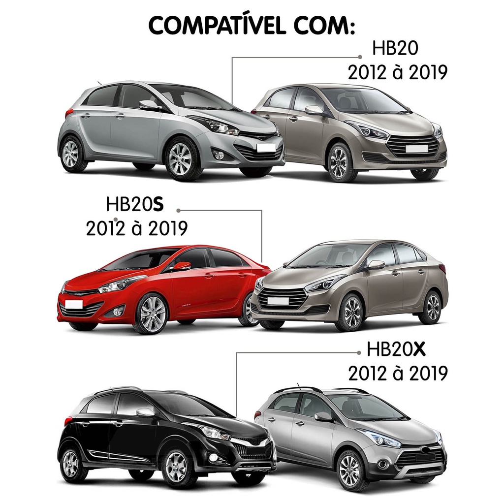 Multimídia 9" Polegadas Hyundai HB20 2012 até 2019 + Câmera de Ré · foto 2