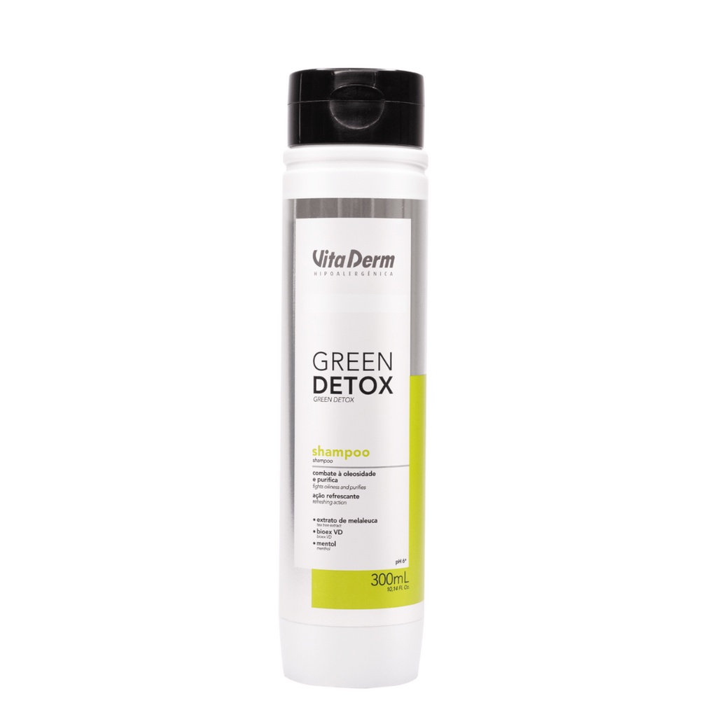 Shampoo Vita Derm Green Detox 300ml