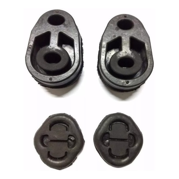 Borracha / Coxim Escapamento Kombi 1.4 Flex Kit C/ 4 Peças em Oferta na Shopee
