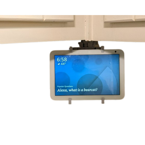 Suporte Armário Gabinete Cozinha p Alexa Echo Show 8 1a 2a em Oferta na Shopee