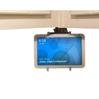 Suporte Armário Gabinete Cozinha p Alexa Echo Show 8 1a 2a em Oferta na Shopee
