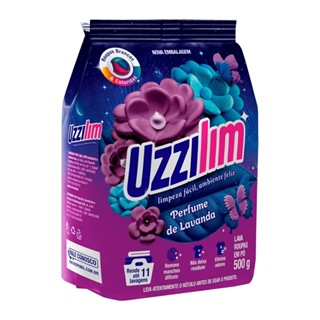 Sabão em Pó Uzzilim Lavanda 500g - Embalagem com 20 Unidades em Oferta na Shopee