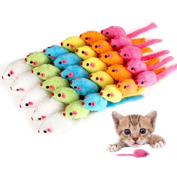 Ratinho de Pelúcia para Gatos - Diversão e Estímulo para Seu Pet em Oferta na Shopee
