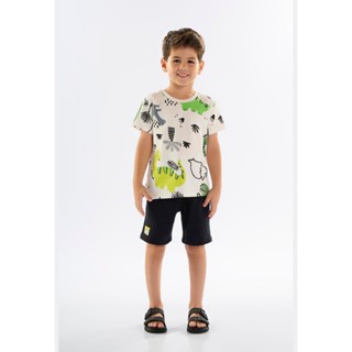 Conjunto Infantil para Menino com Camiseta e Bermuda Up Baby em Oferta na Shopee