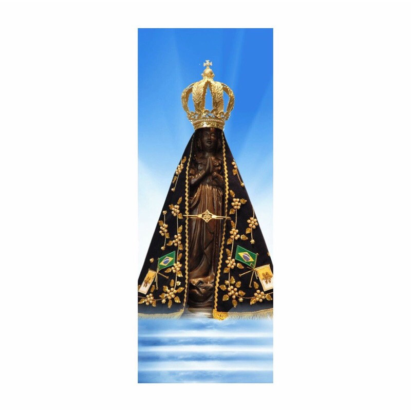 adesivo para porta Nossa Senhora Aparecida 83x213