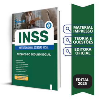 Apostila INSS 2026 OFICIAL - Técnico do Seguro Social em Oferta na Shopee