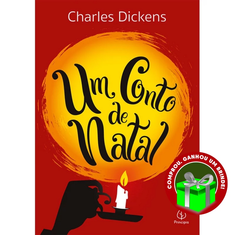 Livro Um conto de natal Charles Dickens Principis Inteligência Emocional Auto Ajuda