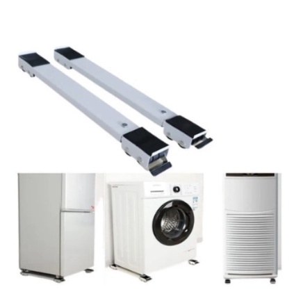 Suporte De Aluminio Para Geladeira Fogão E Máquina De Lavar Base Carrinho em Oferta na Shopee