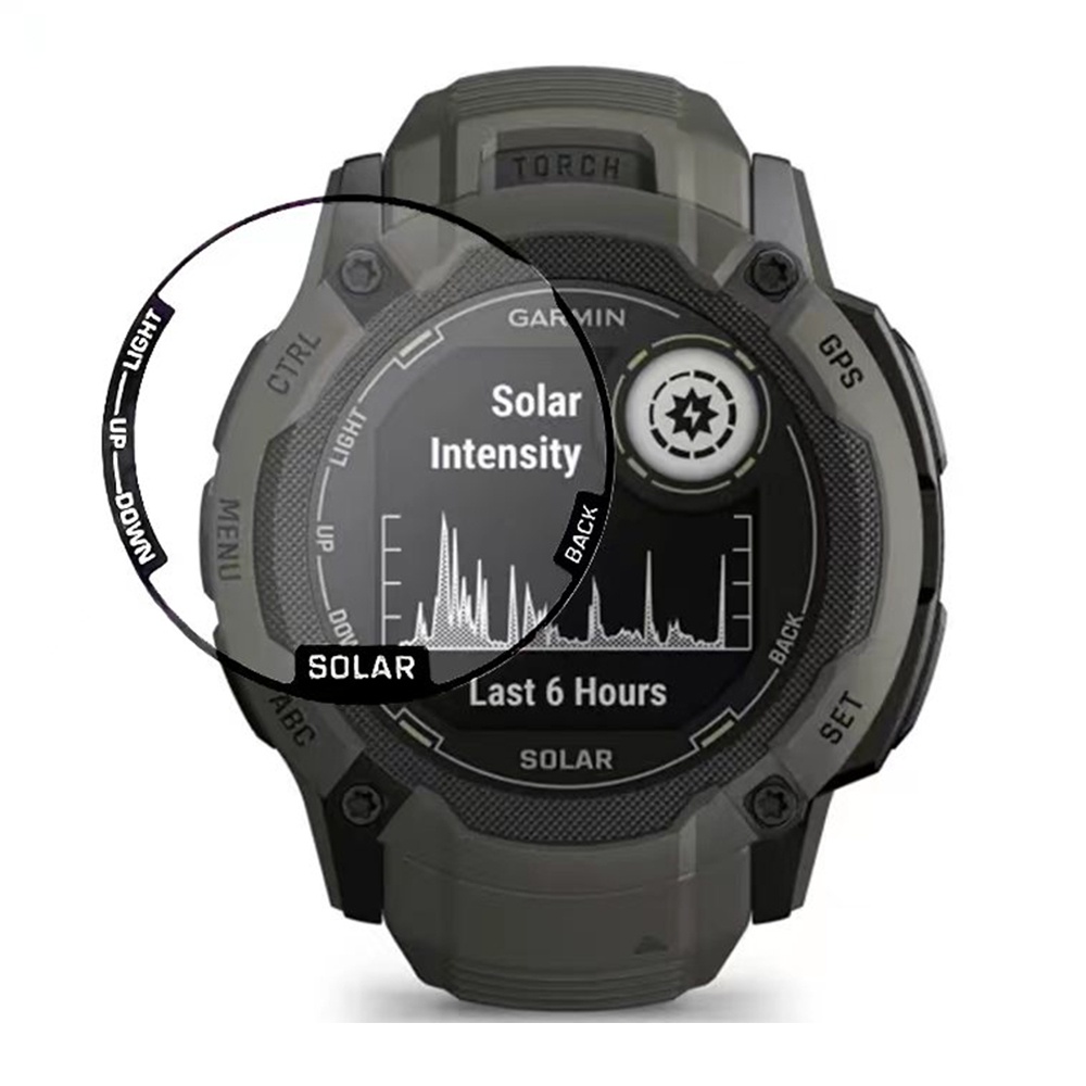 Película De Nanogel 3D Compatível Com Garmin Instinct 2x Solar