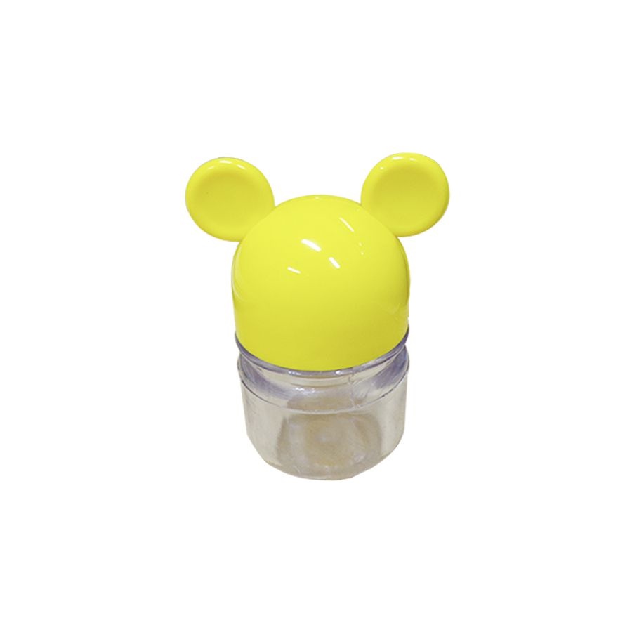 Potinho Amarelo Transparente Mickey Minnie Mouse - 7cm - 6 Un - Rizzo em Oferta na Shopee