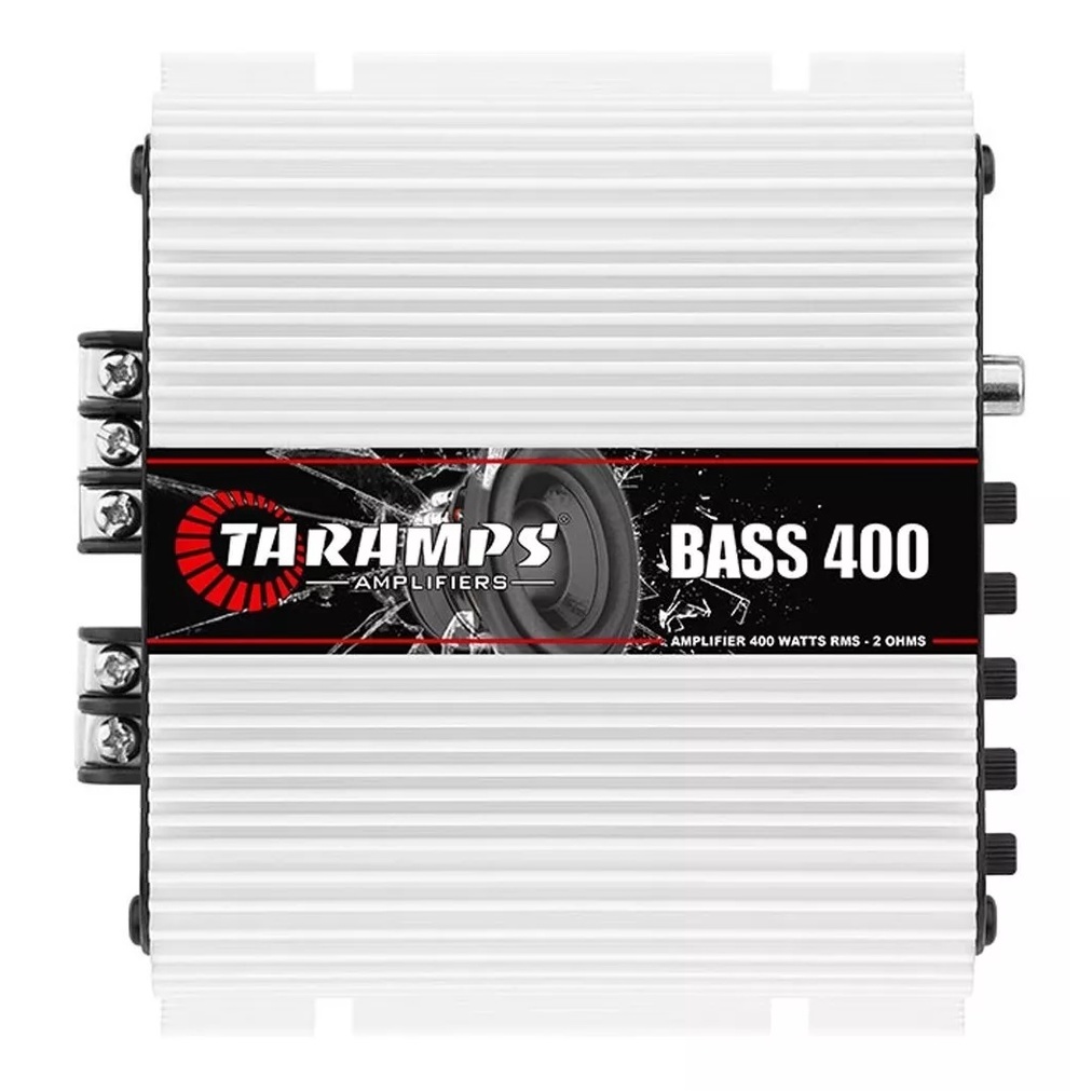 Modulo Taramps Bass 400 2 Ohms Amplificador Para Subgrave 400w 1 Canal Bass400 Som Automotivo