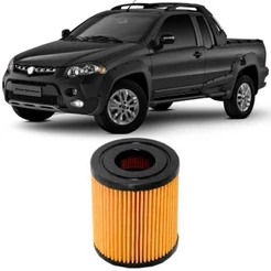 Filtro Óleo Fiat Strada 1.8 2011 A 2017 Tecfil