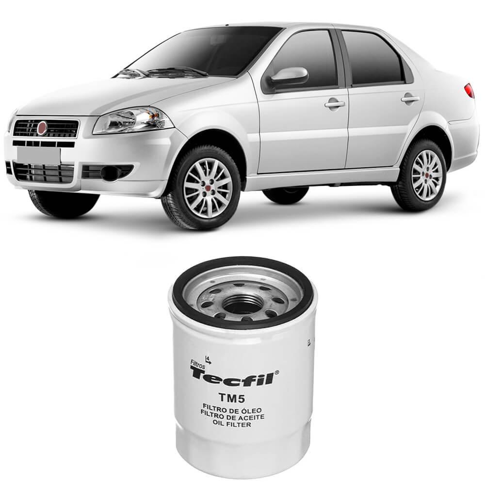 Filtro Óleo Fiat Siena 2007 A 2016 Tecfil - Psl55m - Spare Parts and Accessories for Vehicles