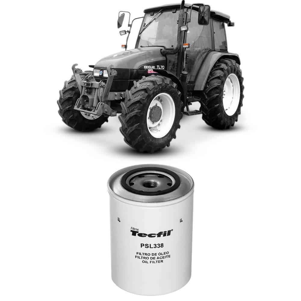 Filtro Óleo New Holland Tl 70 75 80 Ford Tecfil Psl338 - Spare Parts and Accessories for Vehicles