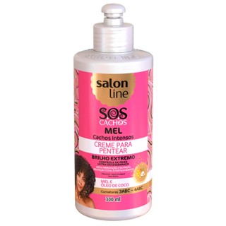 Creme Para Pentear Salon Line S.O.S Cachos Intensos Mel 300ml