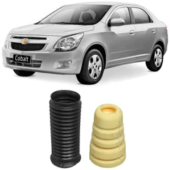 Kit Batente Coifa Amortecedor Cobalt Sonic Spin Dianteiro