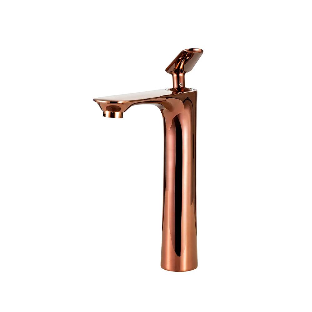 Torneira para banheiro Misturador Monocomando Alta Caeté Pingoo - Dourado rose - Home & Living