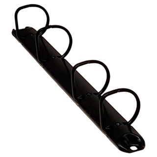 Garra para Fichário A5 - 04 Argolas D 25MM - Black em Oferta na Shopee