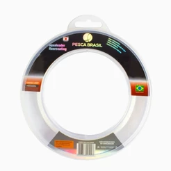 Linha Leader Fluorcarbon 0.62mm 60m Transparente - Pesca Brasil