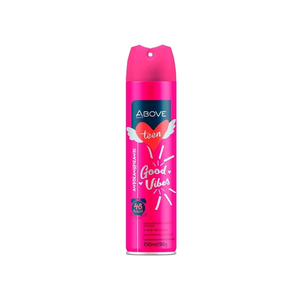 Desodorante Aerosol Above Teen Good Vibes 150ml
